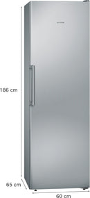 Siemens iQ300 Freestanding Freezer | 186 (H) | Stainless Steel - GS36NVIEPG Redmond Electric Gorey