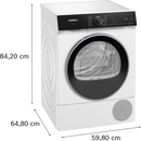 Siemens iQ500 9kg Heat Pump Dryer, SelfCleaning | White - WQ46H2D9IE Redmond Electric Gorey