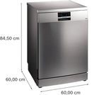 IQ700, 14 Place Dishwasher with Zeolith Drying + flexComfort Pro | Brushed Steel