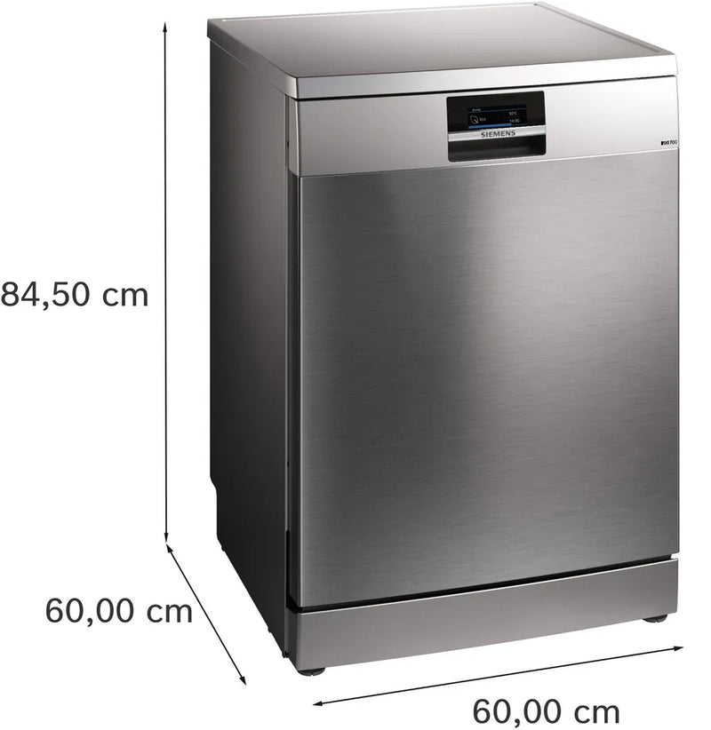 IQ700, 14 Place Dishwasher with Zeolith Drying + flexComfort Pro | Brushed Steel