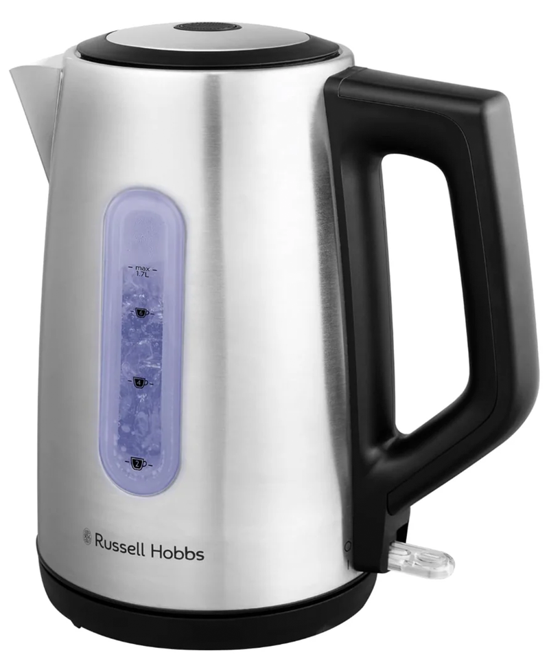 Russell Hobbs 1.7L Classics Kettle| Brushed Stainless Steel - 27380 Redmond Electric Gorey