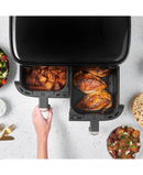 Russell Hobbs 9L Satisfry Dual Basket Air Fryer | Black 27680 Redmond Electric Gorey