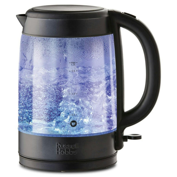 Russell Hobbs 1.7L Illuminating Glass Kettle | Black - 27750 Redmond Electric Gorey
