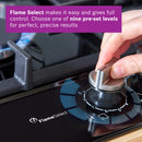 Series 6, 90cm Gas Hob with Tempered Glass | Black