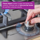 Series 6 75cm 5 Burner Gas Hob – Stainless Steel | PCS7A5I90
