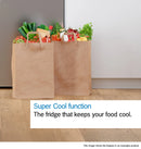 Series 4 French Door Fridge Freezer 605L Brushed Steel | 183cm (H) | KFN96APEAG