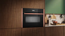 N 70 Built-in Compact Oven with Microwave, Flex Design | Graphite Grey