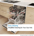 Series 6, 90cm Gas Hob with Tempered Glass | Black
