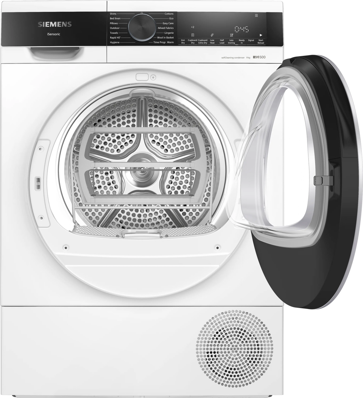 Siemens iQ500 9kg Heat Pump Dryer, SelfCleaning | White - WQ45G200GB Redmond Electric Gorey