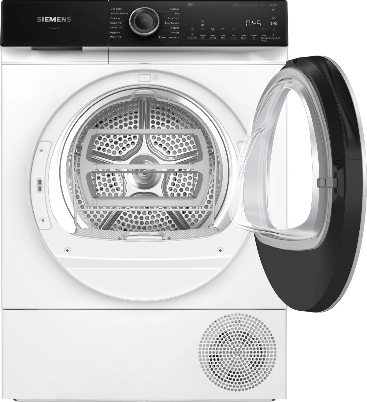 Siemens iQ500 9kg Heat Pump Dryer, SelfCleaning | White - WQ46H2D9IE Redmond Electric Gorey