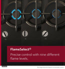 N 70 60cm 4 Burner Gas Hob Stainless Steel