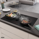 Series 6, 80cm Induction Hob with Integrated Ventilation System | Black