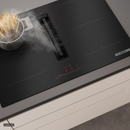 Series 6, 80cm Induction Hob with Integrated Ventilation System | Black