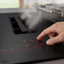 Series 6, 80cm Induction Hob with Integrated Ventilation System | Black