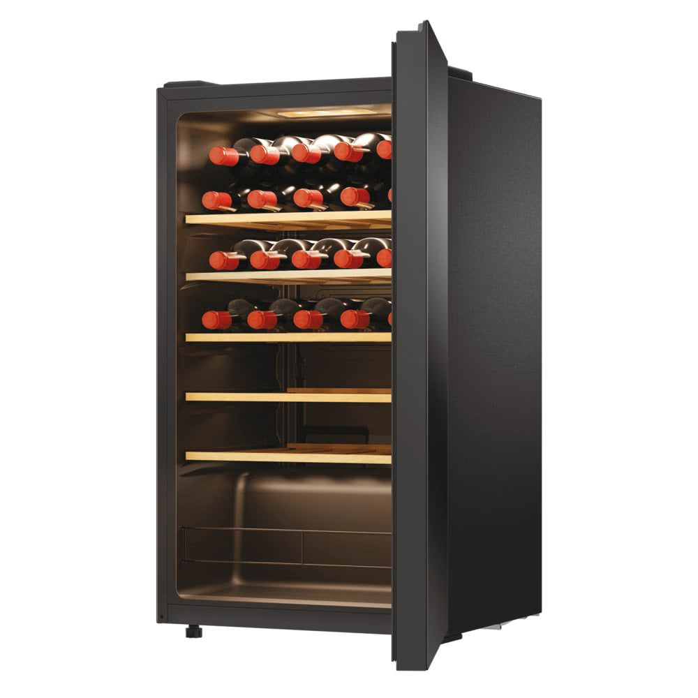 Haier Wine Bank 50 Series 3 Wine Cooler 34-Bottles | Black - HWS34GGHIK Redmond Electric Gorey