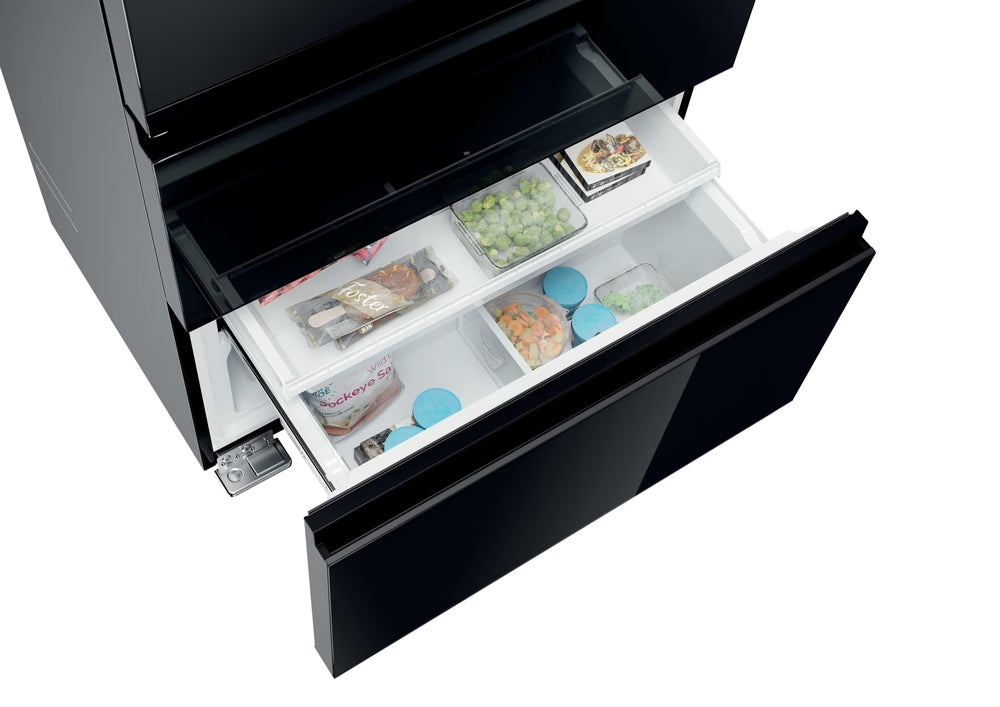 Haier FD 83 7 Multi Door Fridge Freezer | 190cm (H) | Black Glass - HFKR7819DWGB Redmond Electric Gorey
