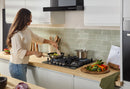 Series 4, 60cm Gas Hob with Tempered Glass | Black