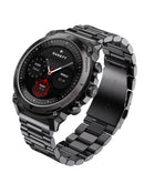 Atom Smart Watch Black Steel