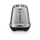 Diadema 4-Slice Long-Slot Toaster Platinum