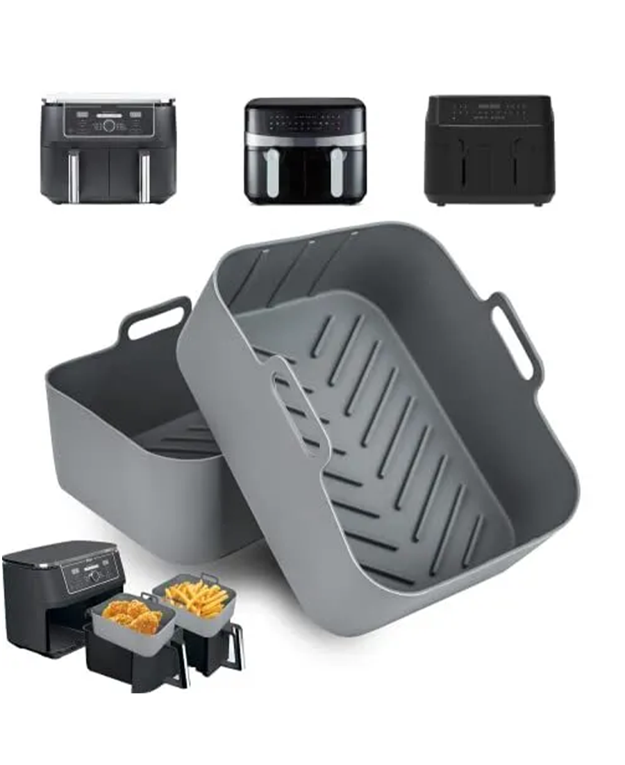 Rectangular Reusable Air Fryer Liners | Pack of 2 - Redmond Electric