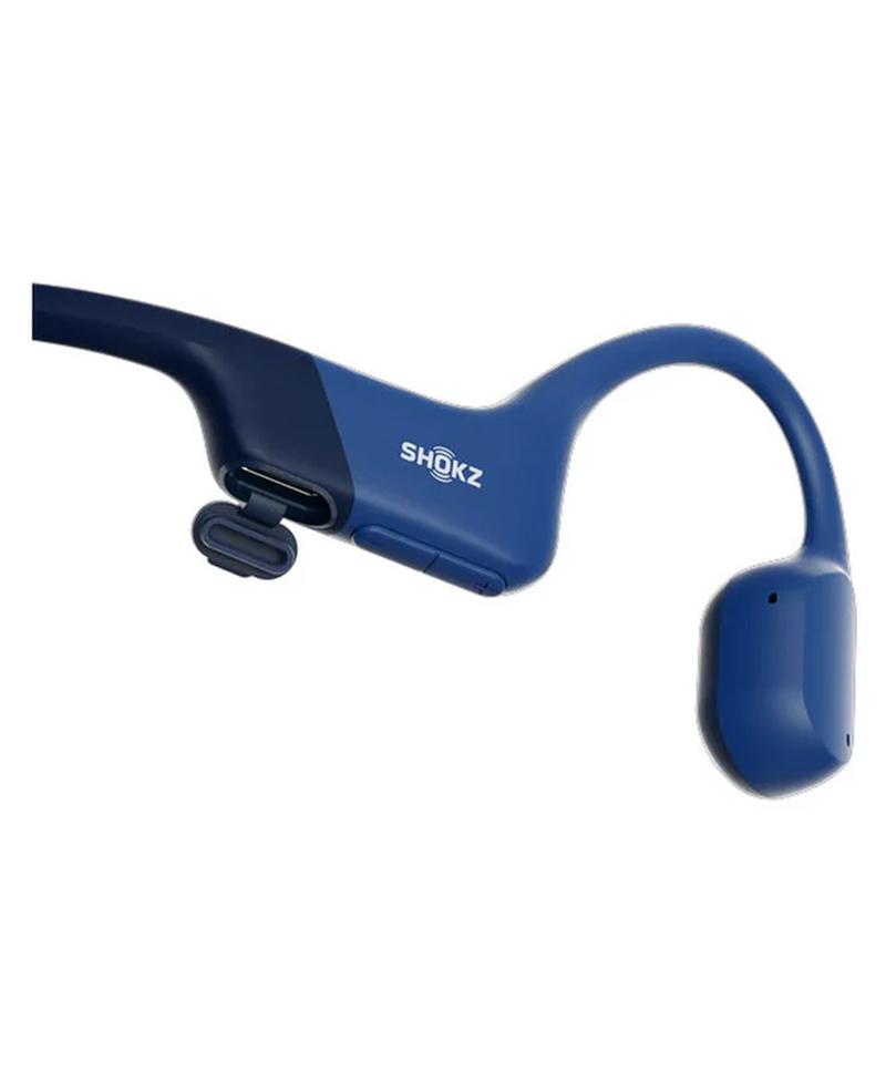 Shokz OpenRun Open-Ear Wireless Sport Headphones | Blue - 38-S805-ST-BL Redmond Electric Gorey