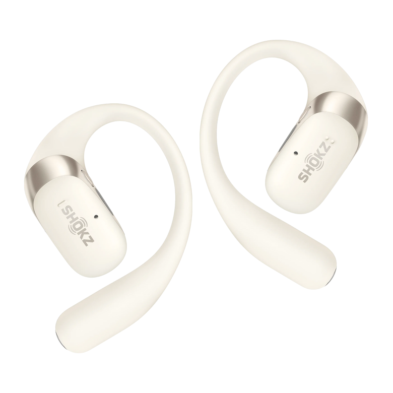 Shokz OpenFit 2 Open-Ear Wireless Earbuds | Beige - 38-T920-ST-BG