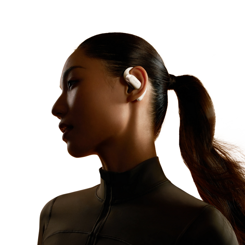 Shokz OpenFit 2 Open-Ear Wireless Earbuds | Beige - 38-T920-ST-BG