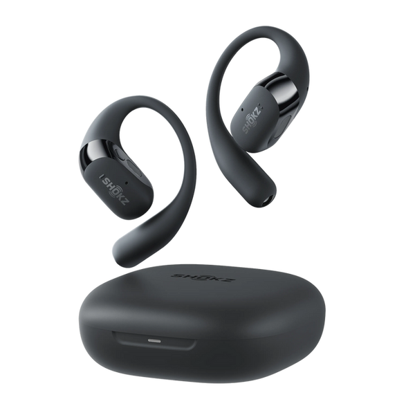 Shokz OpenFit 2 Open-Ear Wireless Earbuds | Black - 38-T920-ST-BK