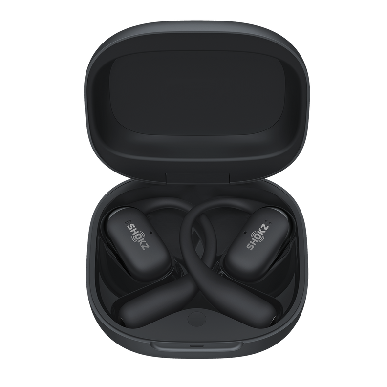 Shokz OpenFit 2 Open-Ear Wireless Earbuds | Black - 38-T920-ST-BK