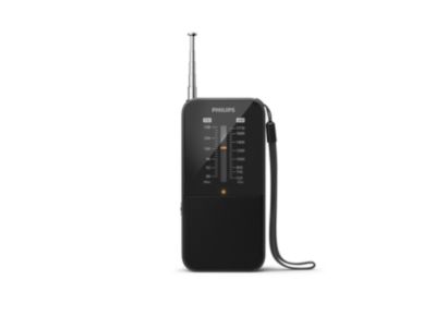 Philips Pocket Portable FM/AM Radio TAR1509/00