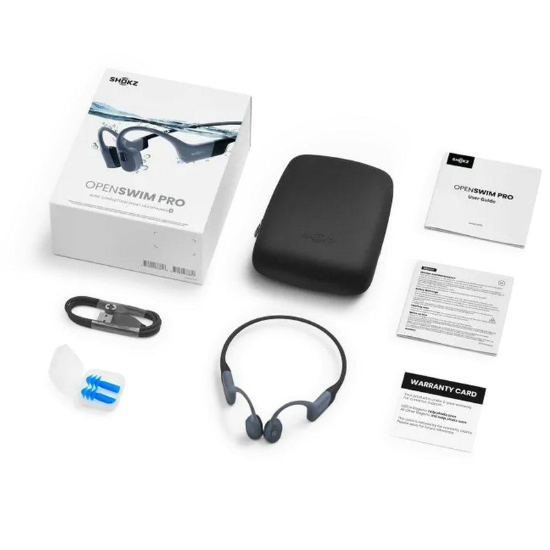 Shokz OpenSwim Pro Open-Ear Wireless Headphones | Grey - 38-S711-ST-GY