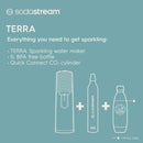 TERRA Sparkling Water Maker Black