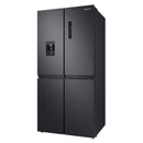 Samsung Series 8 French Style Fridge Freezer with Twin Cooling Plus | Black Steel - RF48A401EB4/EU Redmond Electric Gorey