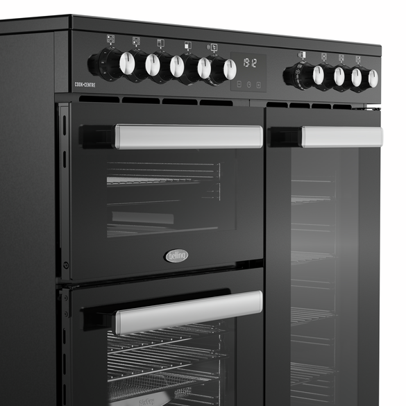 Cookcentre 90cm Electric Range Cooker Black