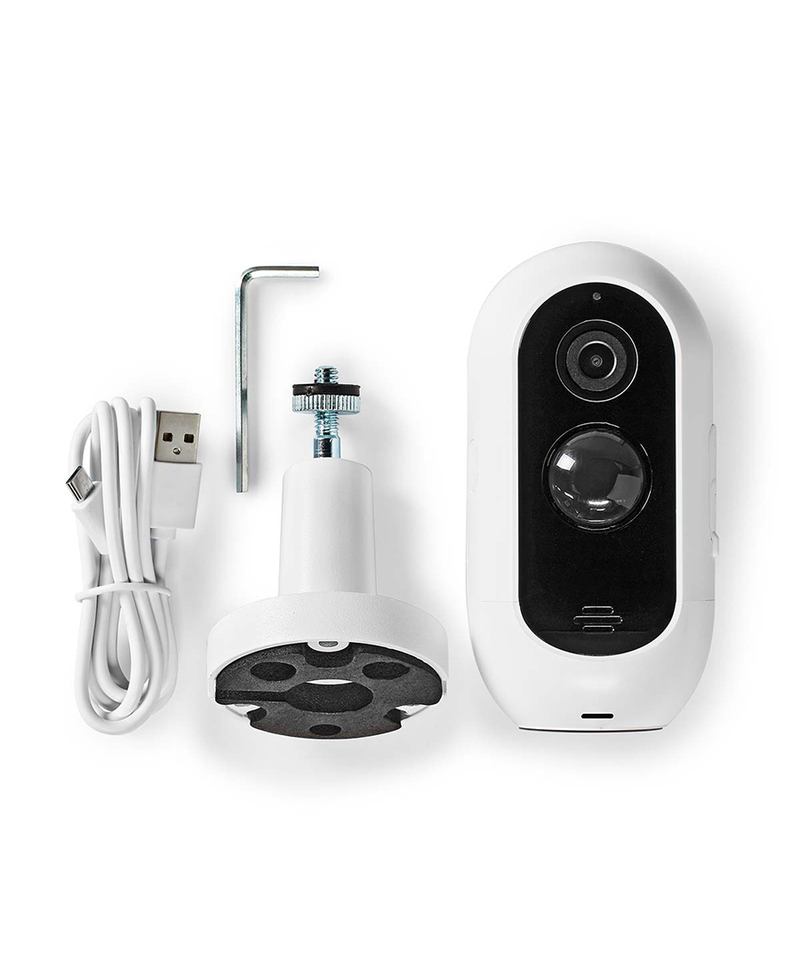 Nedis SmartLife Rechargable WiFi Outdoor Camera Full HD 404063