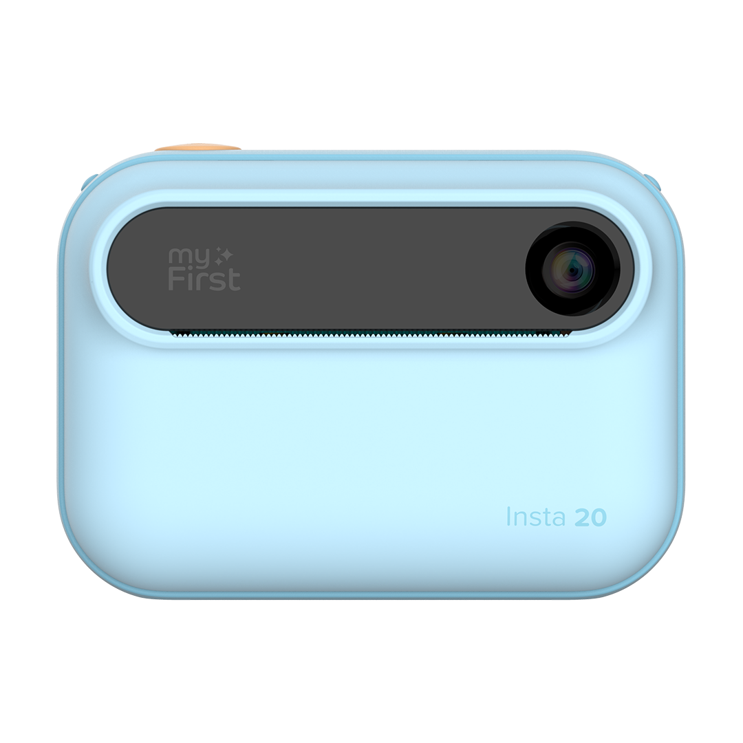 Camera Insta 20 - 20MP Instant Print Camera with Zero-Ink Thermal Printing | Blue