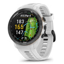Approach S70 42mm Black Ceramic Bezel with White Silicone Band
