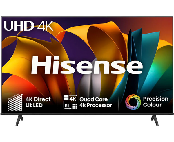 Hisense A6 4K Ultra HD HDR Smart TV with Dolby Vision Redmond Electric Gorey