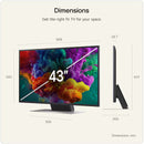 43" QNED86 Mini LED Evo AI 4K Ultra HD Smart TV