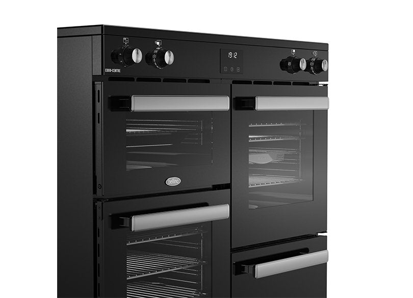 Cookcentre 100cm Induction Range Cooker Black | CC100EIBLK