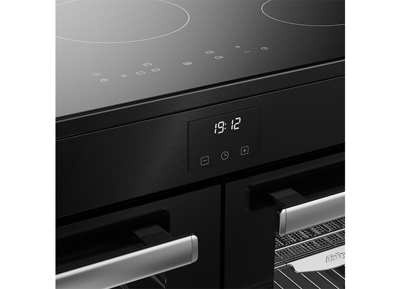 Cookcentre 100cm Induction Range Cooker Black | CC100EIBLK