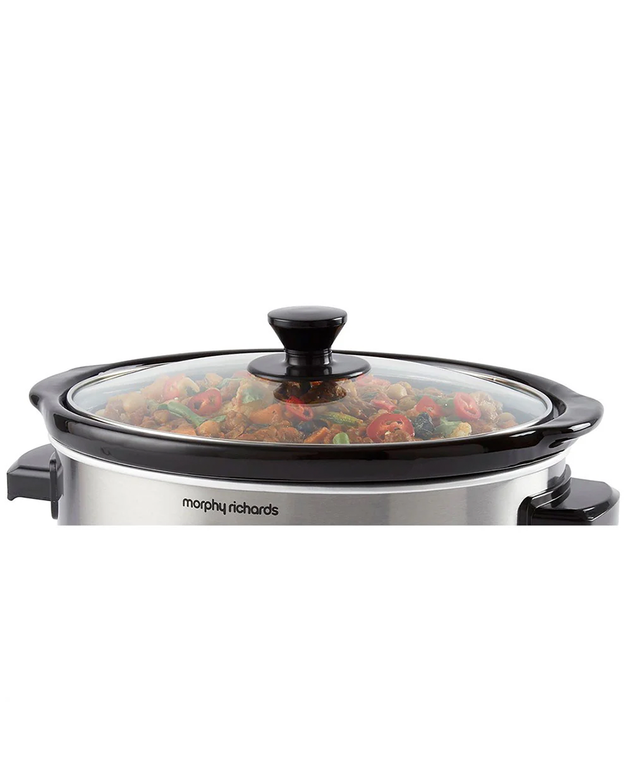 Morphy Richards 3.5L Ceramic Slow Cooker | Stainless Steel 460017 Redmond Electric Gorey
