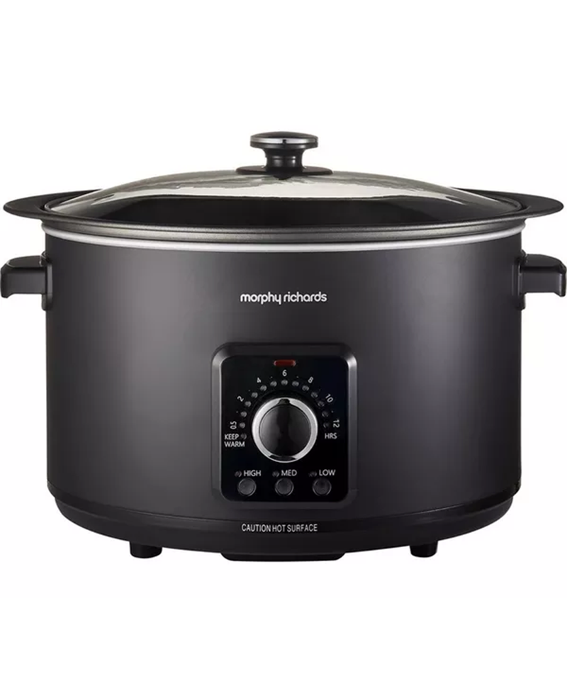 Morphy Richards 6.5L Easy Time Slow Cooker | Black 461021 Redmond Electric Gorey