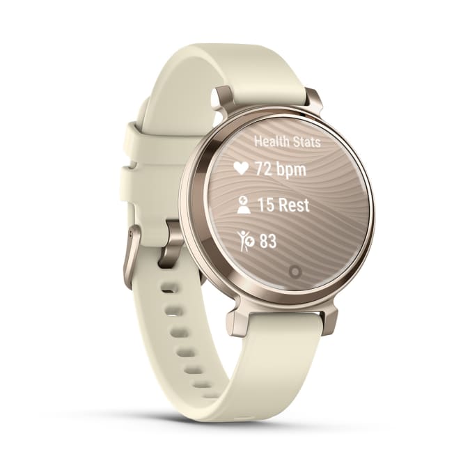 Lily 2 Cream Gold Coconut Silicone Band