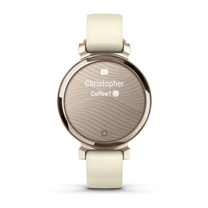 Lily 2 Cream Gold Coconut Silicone Band