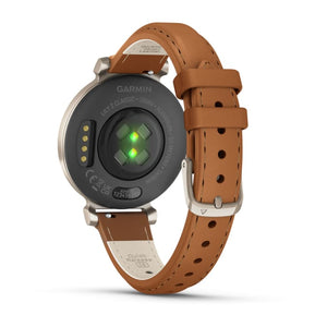 Lily 2 Classic Cream Gold Tan Leather Band