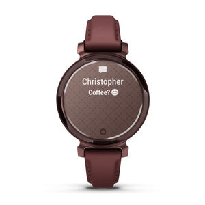 Lily 2 Classic Dark Bronze Mulberry Leather Band - Redmond Electric