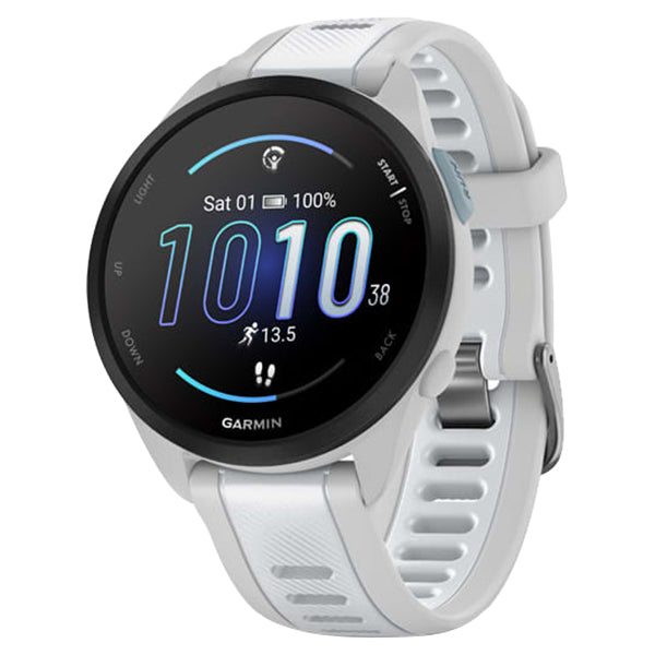 Forerunner 43mm 165 Mist Grey and Whitestone