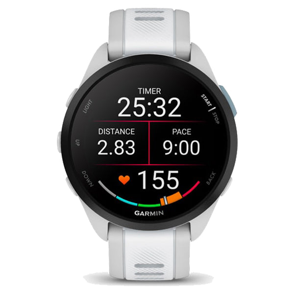 Forerunner 43mm 165 Mist Grey and Whitestone