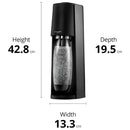 TERRA Sparkling Water Maker Black